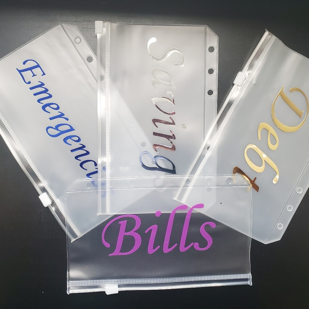 Personalized Cash Envelopes Size A6 (7 Count)